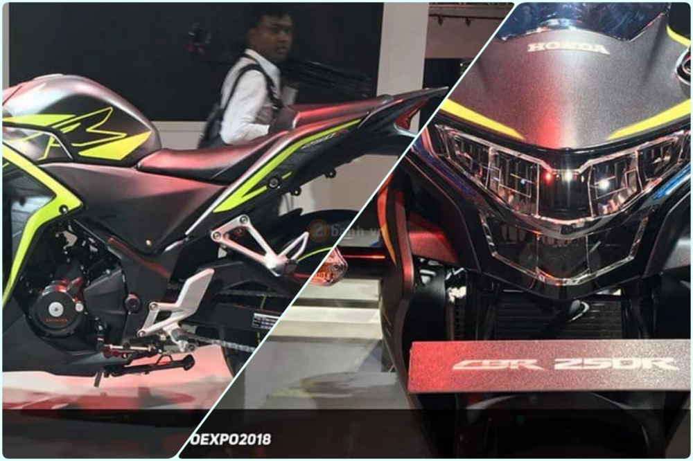 Cbr250r 2018 bất ngờ xuất hiện - huyền thoại được làm mới