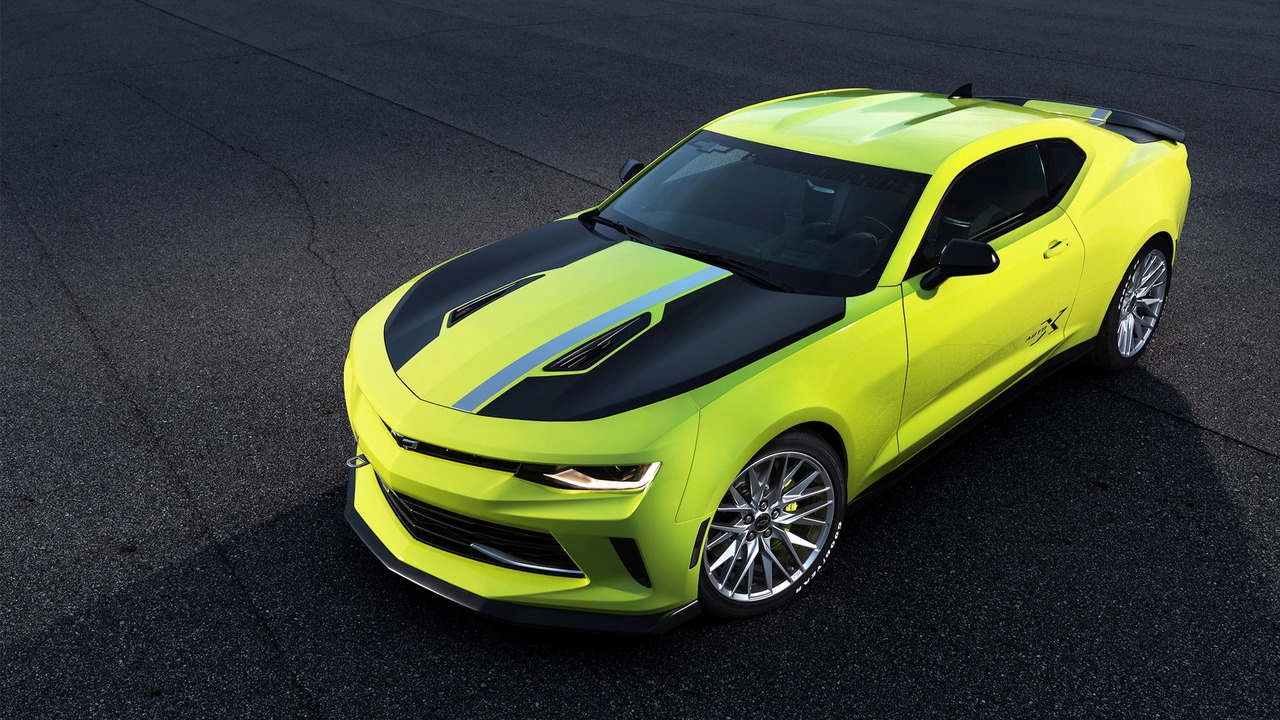 Chevy camaro turbo autox concept màu cực độc trình làng sema