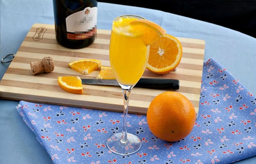 Chỉ 5 phút với cocktail mimosa