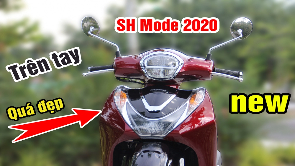 Chi tiết đáng chú ý trên sh mode 2020 mới hoàn toàn