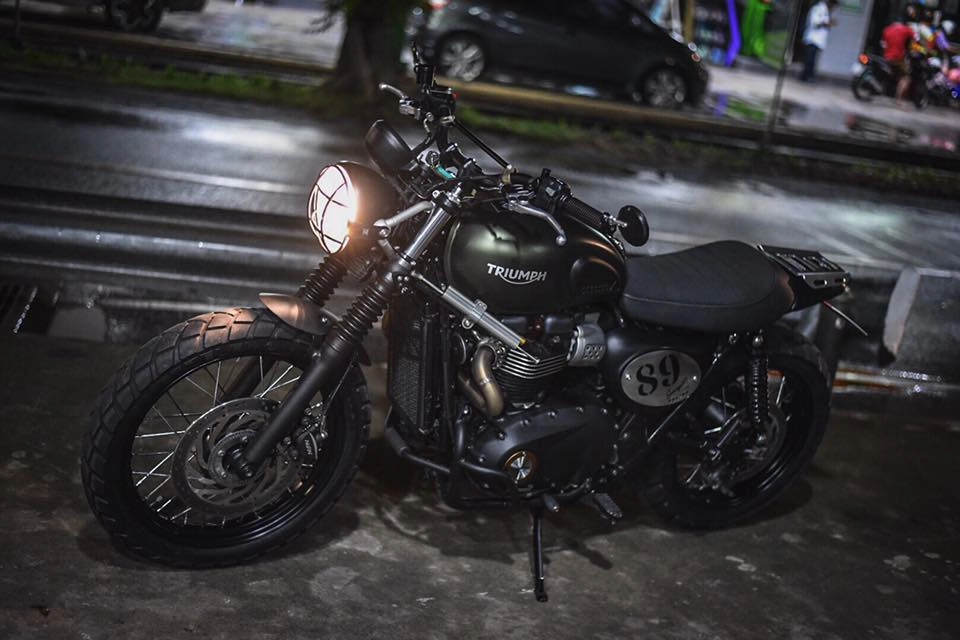 Chiêm ngưỡng bản nâng cấp triumph street scrambler đậm chất đường phố