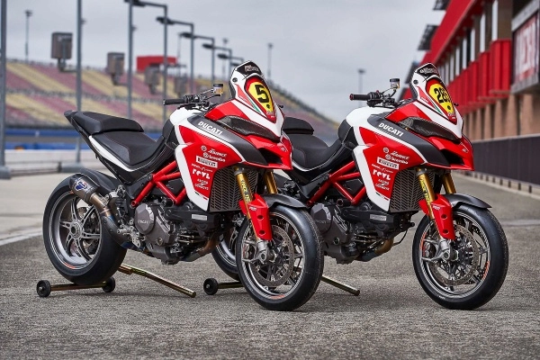 Chiêm ngưỡng bộ đôi ducati multistrada 1260 tham dự trận đua pikes peak international hill