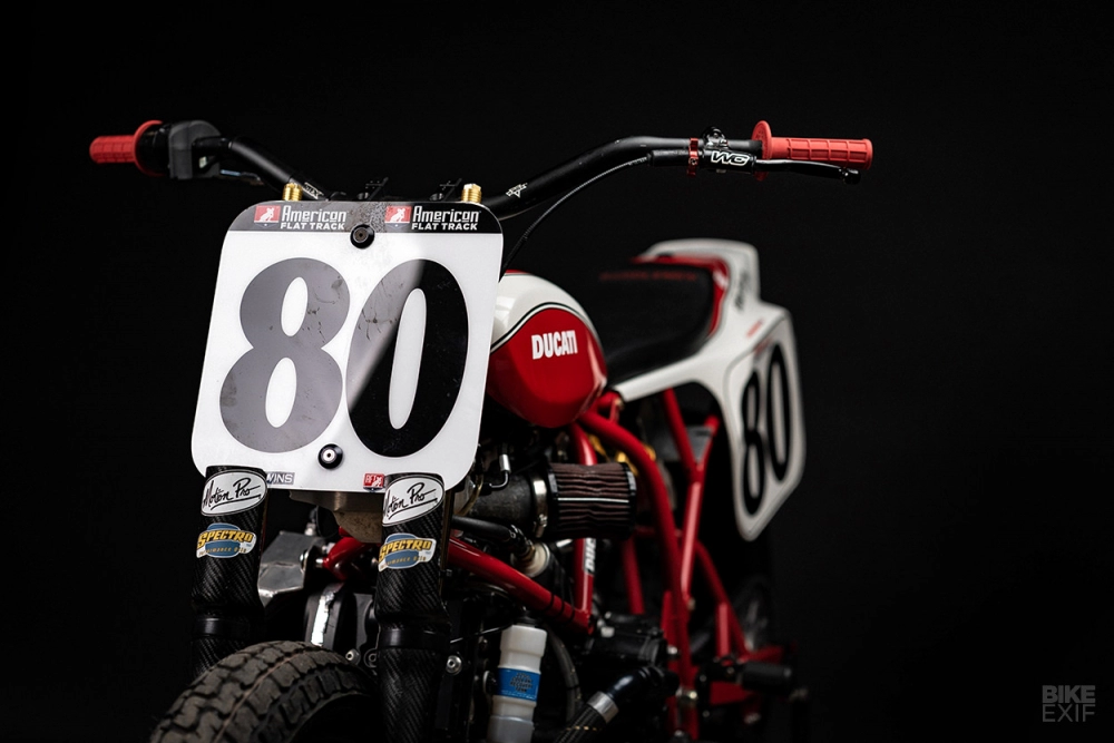 Chiêm ngưỡng chân dung thí sinh ducati flat tracker trước giải đua aft twins