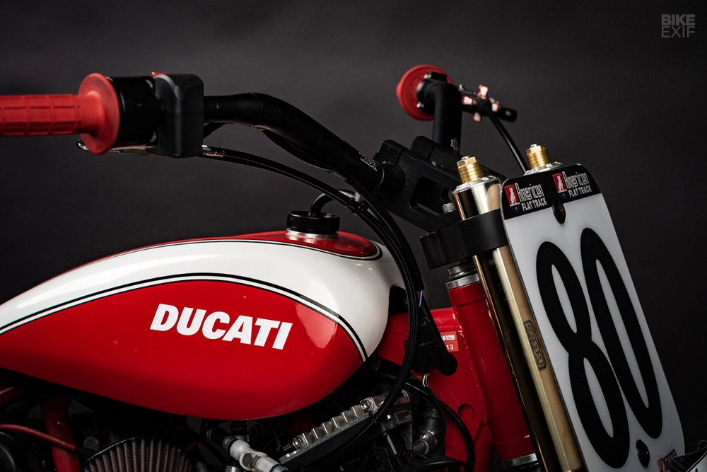 Chiêm ngưỡng chân dung thí sinh ducati flat tracker trước giải đua aft twins