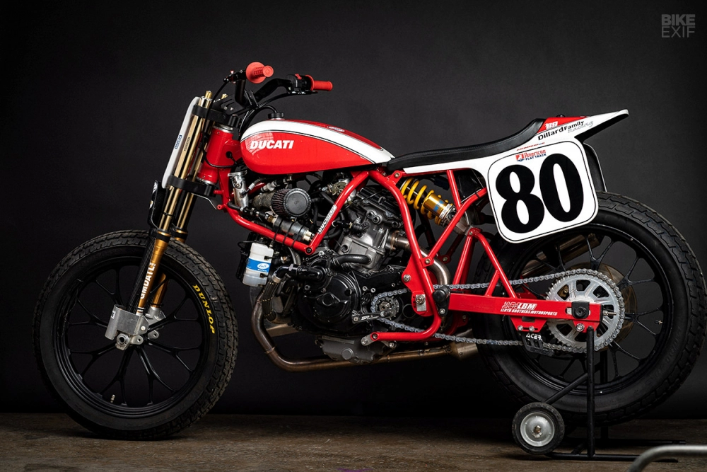 Chiêm ngưỡng chân dung thí sinh ducati flat tracker trước giải đua aft twins