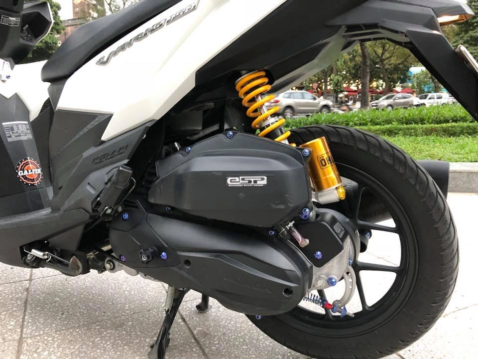 Chiến thần vario 150 độ mang vẻ đẹp đơn giản của biker hà nội