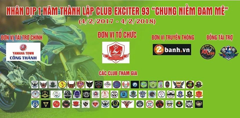 Club exciter 93 chung niềm đam mê nhìn lại chặn đường i năm đã qua