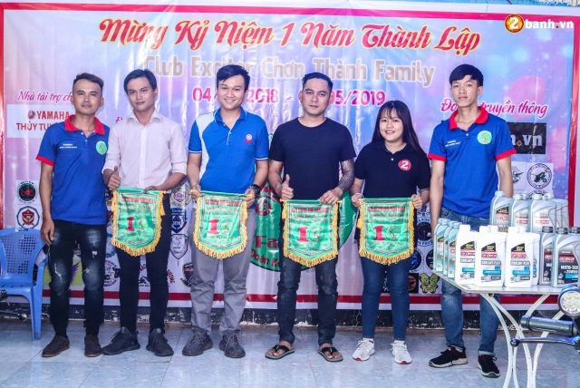 Club exciter chơn thành family mừng sinh nhật lần i