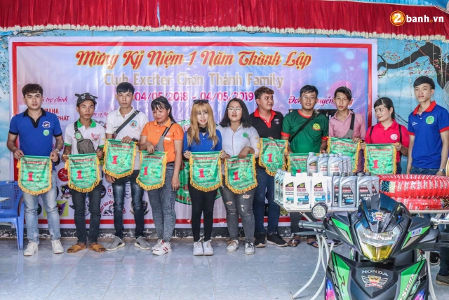 Club exciter chơn thành family mừng sinh nhật lần i