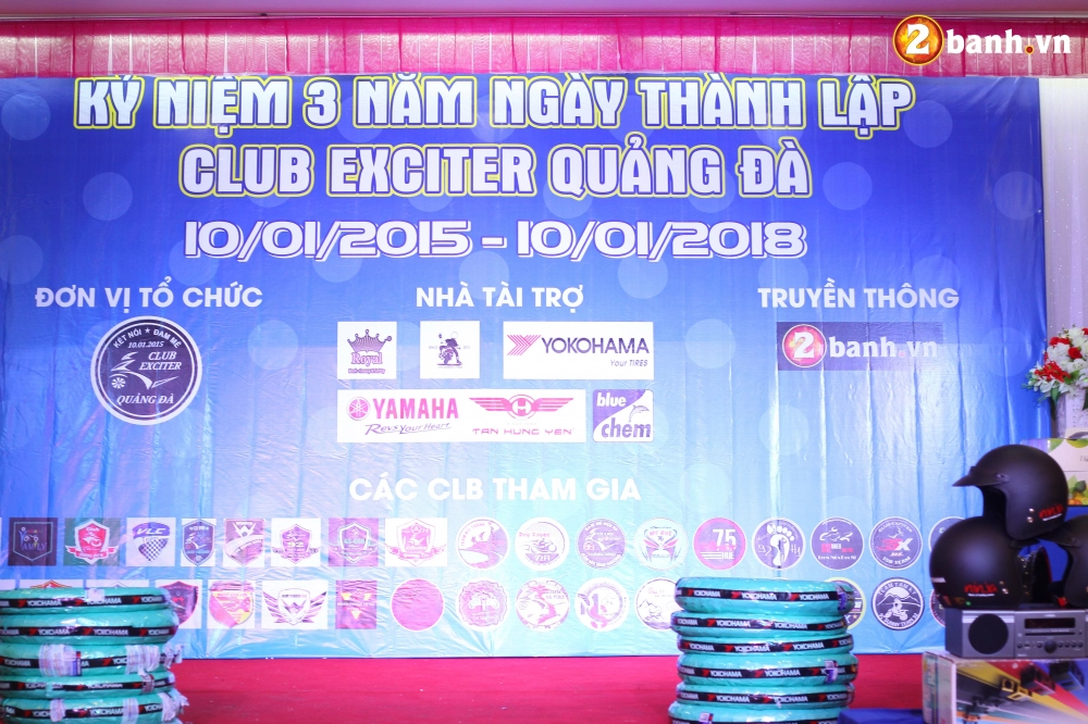 Club exciter quảng đà mừng sinh nhật lần iii đầy hoành tráng