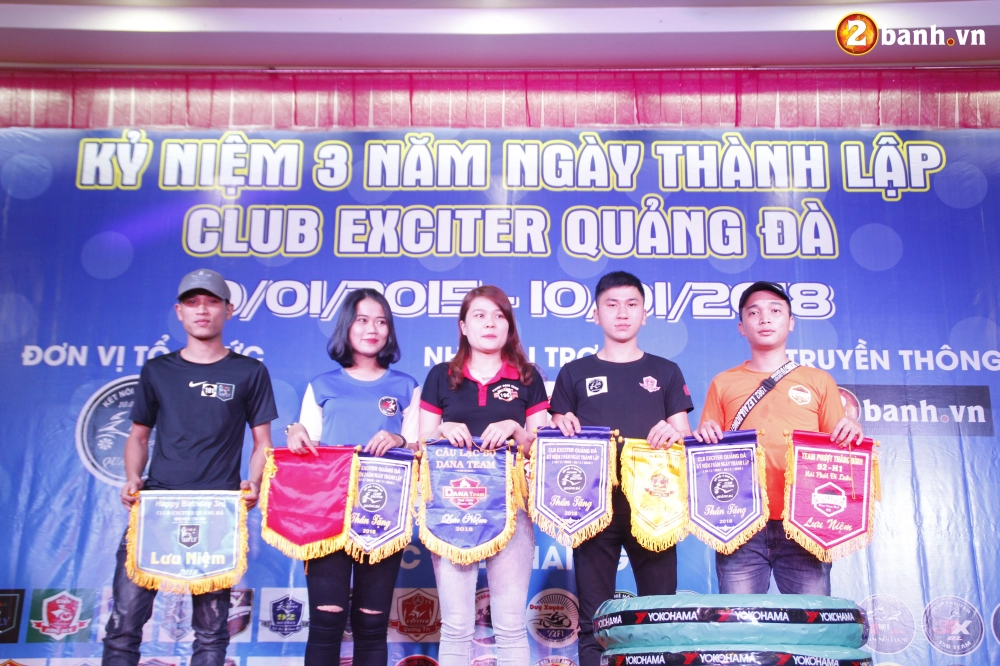 Club exciter quảng đà mừng sinh nhật lần iii đầy hoành tráng