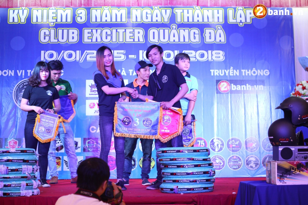 Club exciter quảng đà mừng sinh nhật lần iii đầy hoành tráng