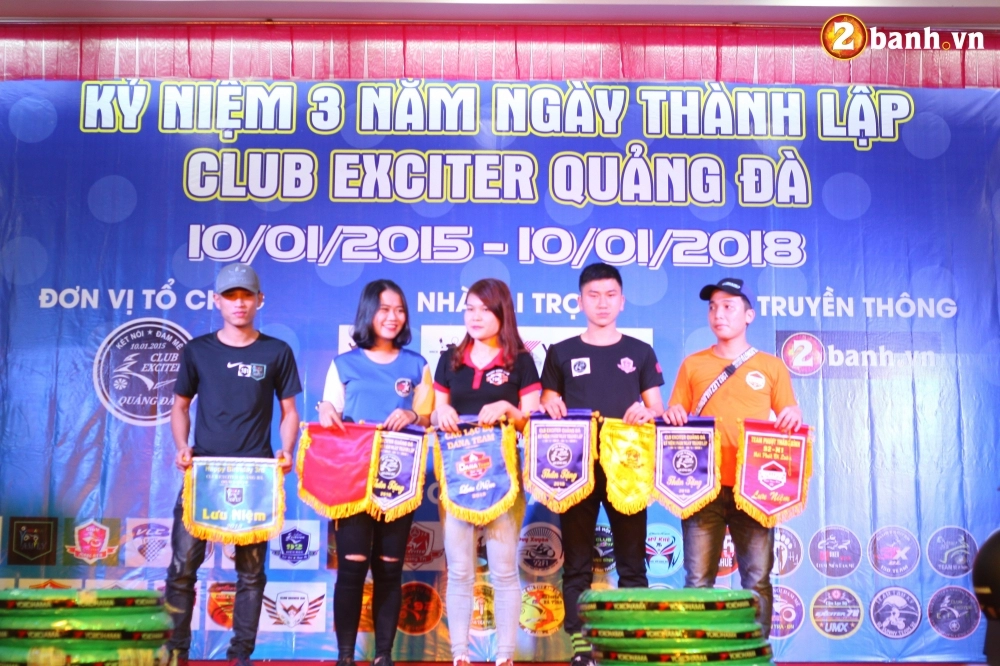 Club exciter quảng đà mừng sinh nhật lần iii đầy hoành tráng