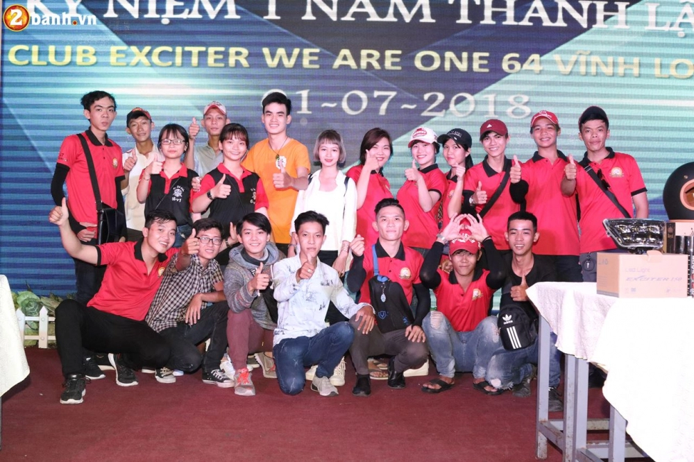 Club exciter we are one 64 vĩnh long ôn lại kỉ niệm sau i năm thành lập