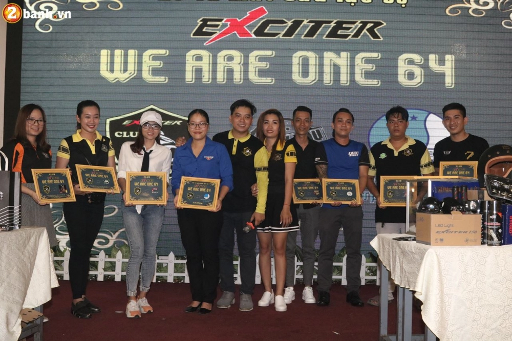 Club exciter we are one 64 vĩnh long ôn lại kỉ niệm sau i năm thành lập