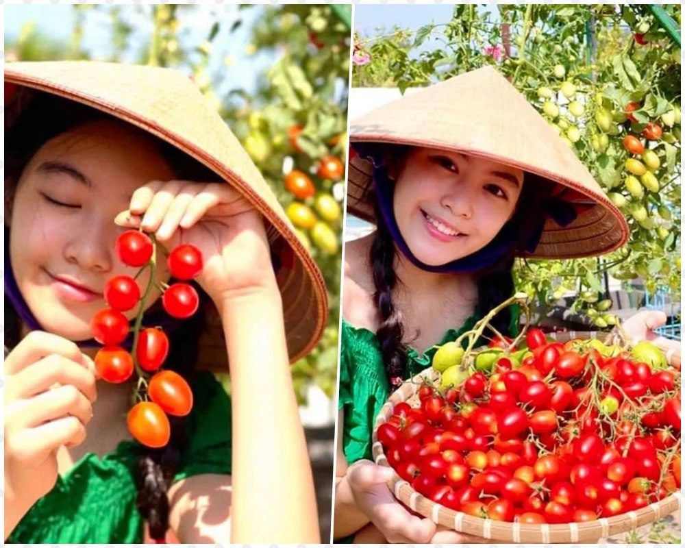 Con gái quyền linh hứng nắng khoe mặt mộc hoàn hảo tuổi 15 tìm mãi không thấy khuyết điểm