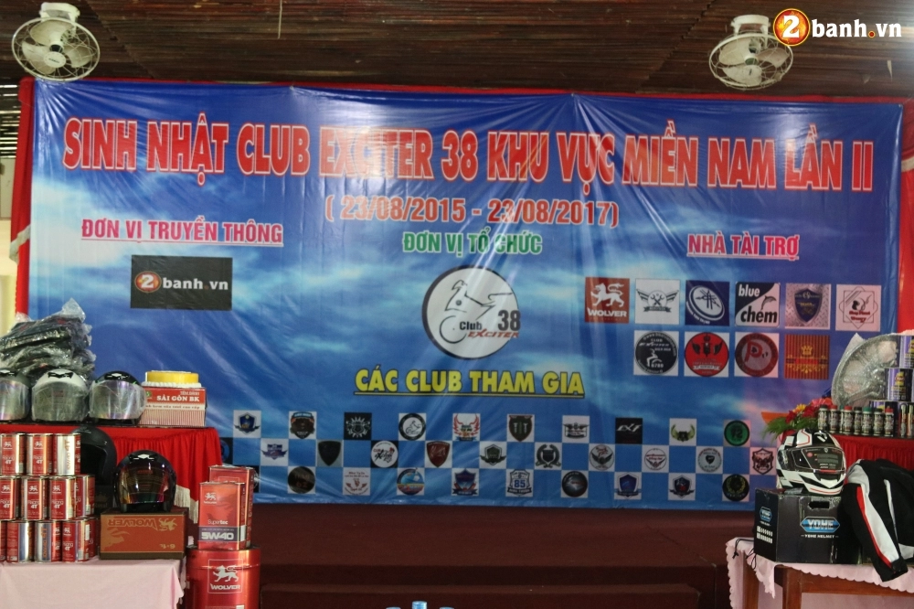 Cộng đồng biker đổ về mừng club exciter 38 - khu vực miền nam tròn ii tuổi