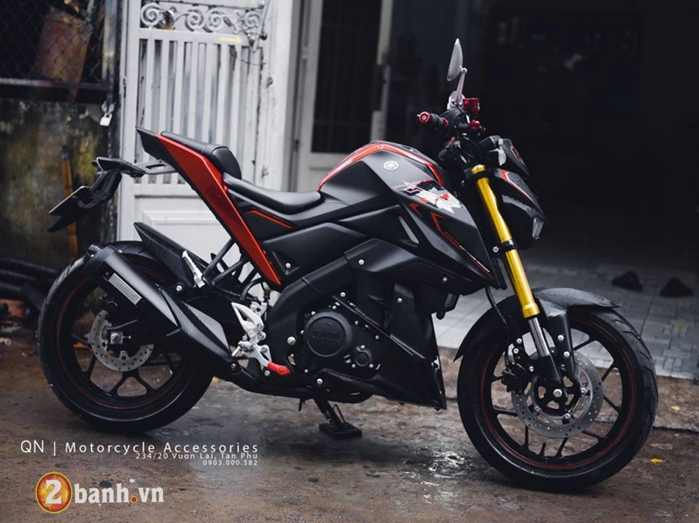 Cực đẹp với yamaha tfx khoe dáng trong mưa