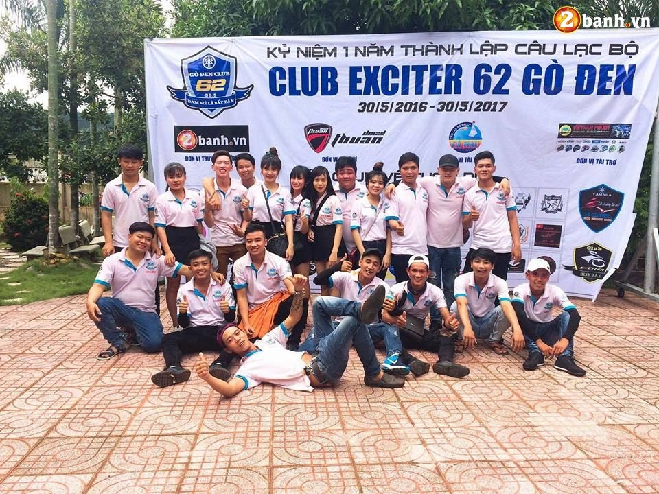 Đại hội exciter - mừng sinh nhật club exciter gò đen tròn i tuổi