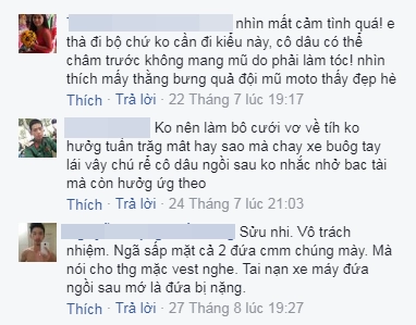 Dàn rước dâu hoành tráng bằng exciter và những hình ảnh không đẹp bị dân mạng ném đá