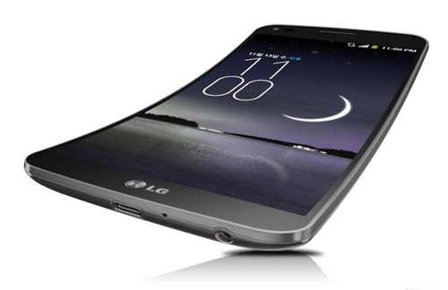 Điện thoại màn hình cong lg g flex trình làng