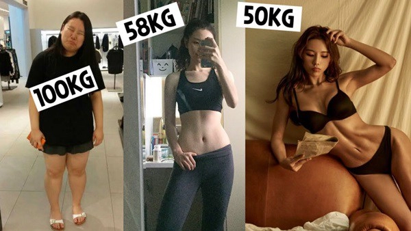 Diệt gọn 50kg mỡ trong 2 năm cô nàng béo ú lột xác gợi cảm ngoạn mục