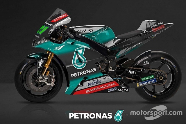 Đội đua petronas yamaha srt chính thức ra mắt motogp 2019 cùng mẫu yamaha m1 với bộ cánh ấn tượng