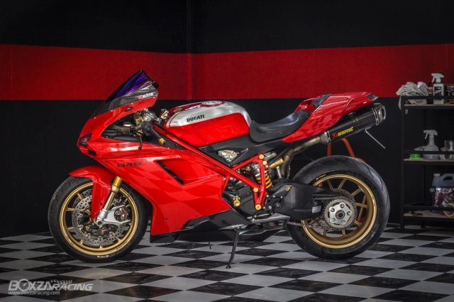 Ducati 848 evo huyền thoại sport làm say đắm bao người trong diện mạo phục sinh