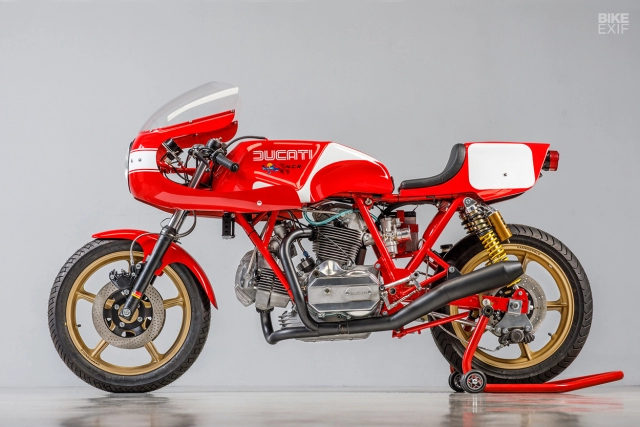 Ducati 900ss bản phục chế từ nguyên mẫu tay đua isle of man thời kì đầu