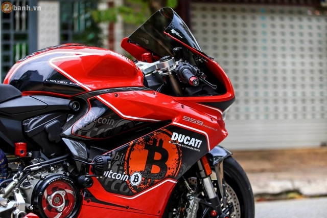 Ducati 959 panigale độ chất chơi theo phong cách bitcoin