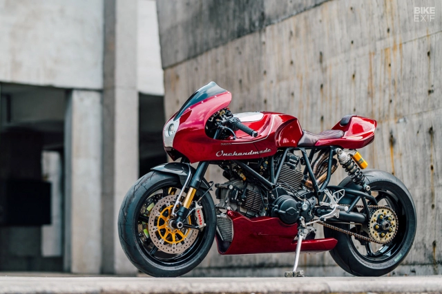 Ducati mh900e hồi sinh trong diện mạo retro cực chất