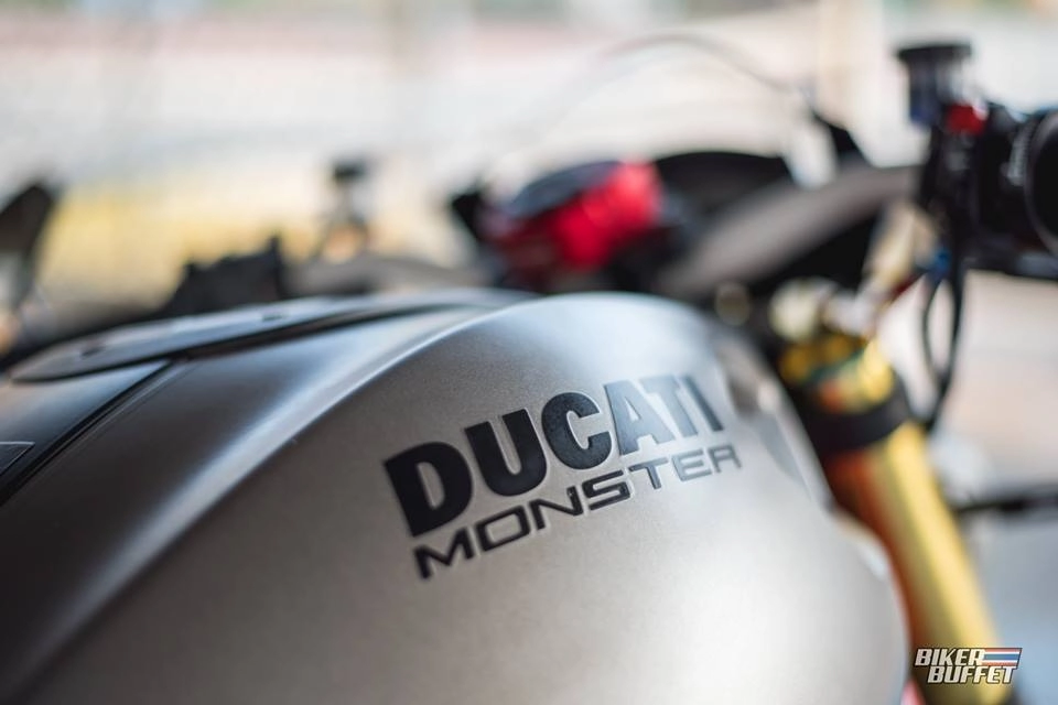 Ducati monster 796 đậm chất chơi dàn chân hàng hiệu