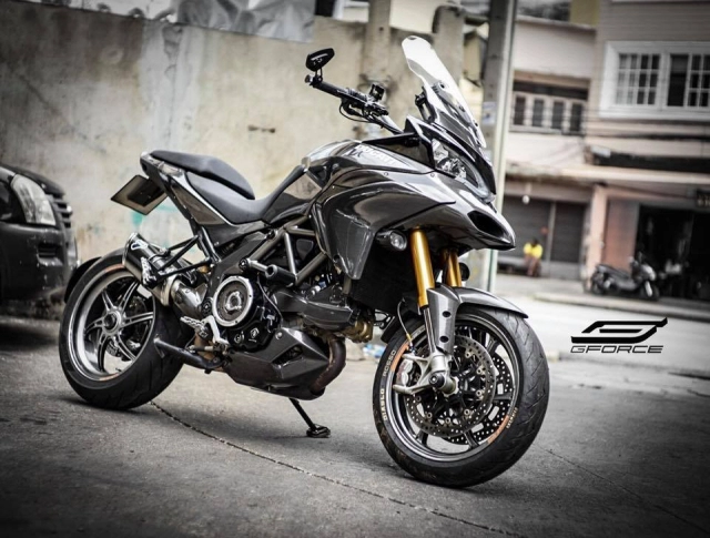 Ducati multistrada 1200 đầy mê hoặc với thân hình full carbon