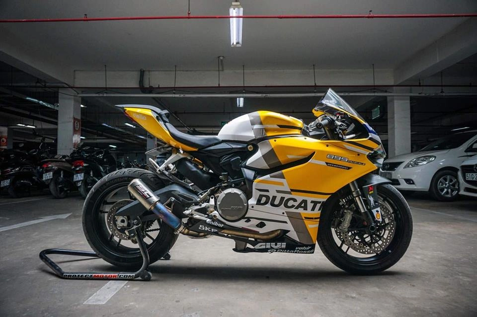 Ducati panigale 899 độ nhẹ cực chất với bộ cánh moto gp 2018