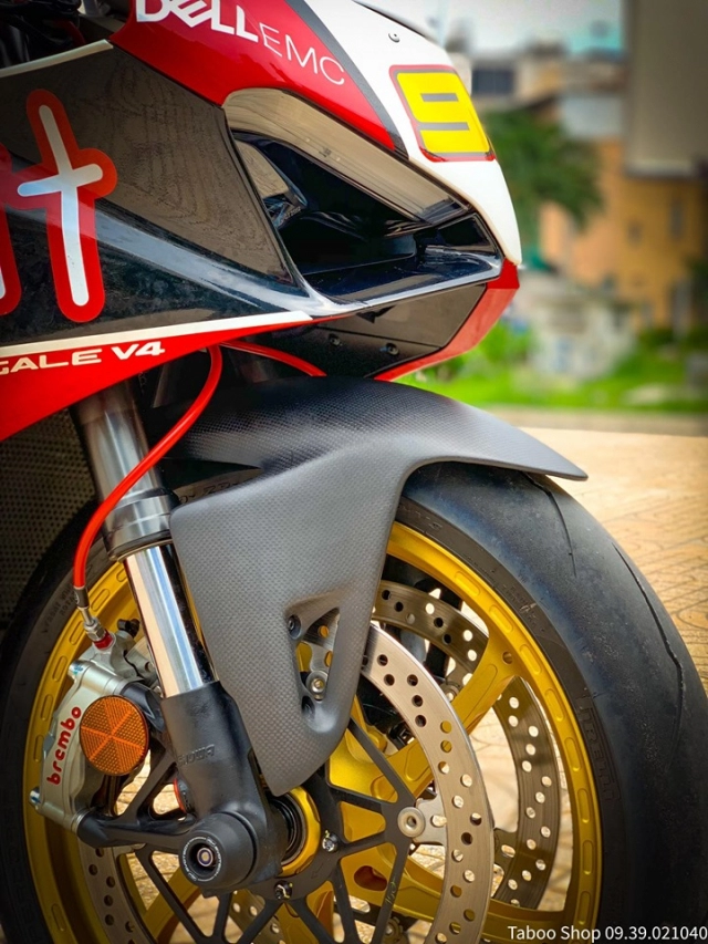 Ducati panigale v4 độ mê hoặc với phong cách wsbk của biker việt