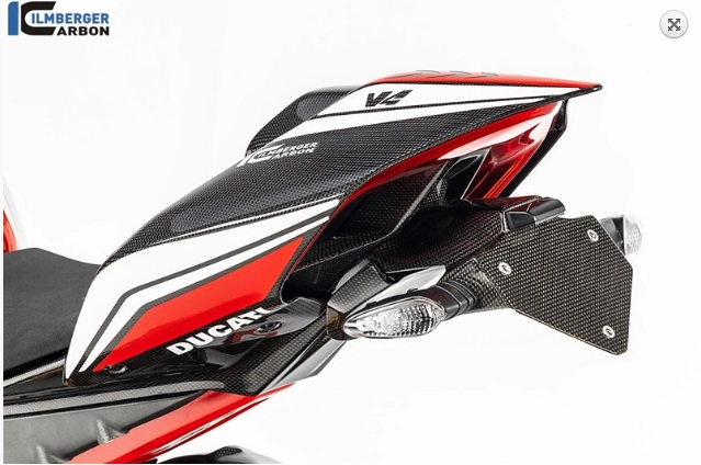 Ducati panigale v4 sở hữu gói phụ kiện full carbon part ilmberger bằng 13 giá trị xe