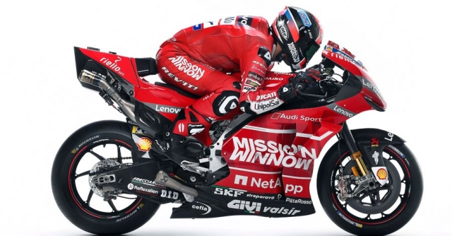 Ducati ra mắt desmosedici gp19 chính thức cho mùa giải motogp 2019