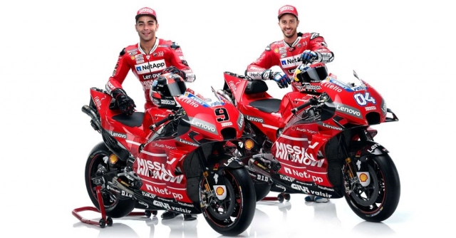 Ducati ra mắt desmosedici gp19 chính thức cho mùa giải motogp 2019