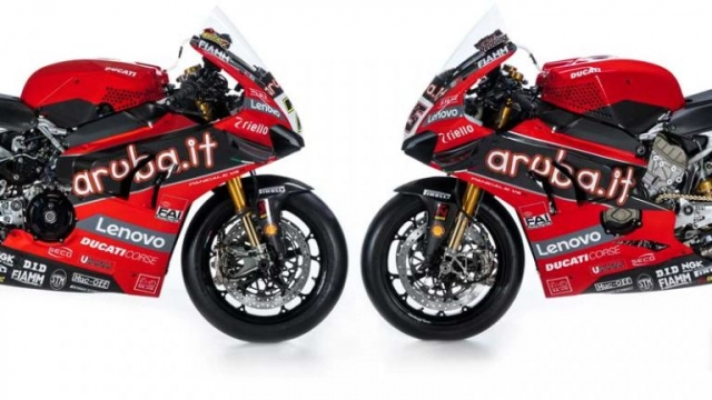 Ducati ra mắt đội đua arubait trong chương trình worldsbk 2020