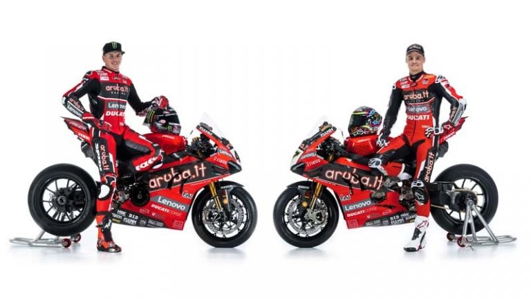 Ducati ra mắt đội đua arubait trong chương trình worldsbk 2020