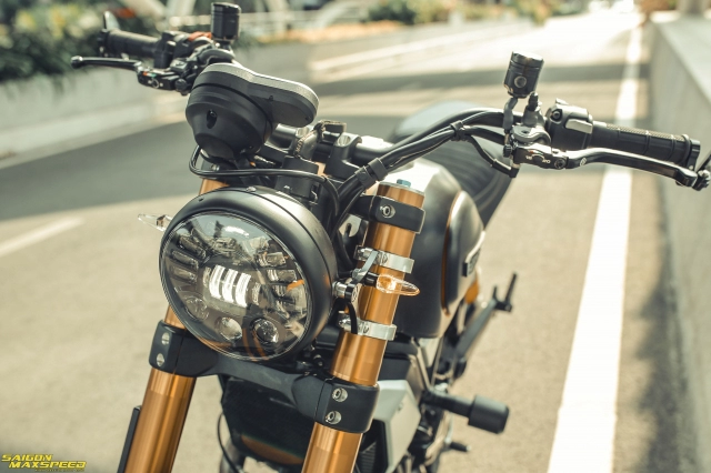 Ducati scrambler 1100 sport độ - vẻ đẹp thanh lịch đầy ấp công nghệ trên đường phố việt