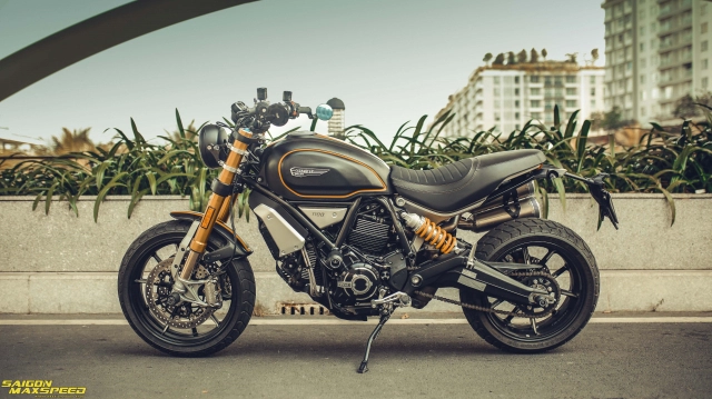 Ducati scrambler 1100 sport độ - vẻ đẹp thanh lịch đầy ấp công nghệ trên đường phố việt