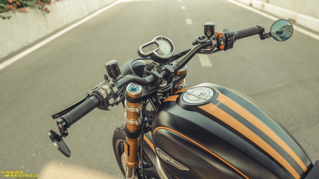 Ducati scrambler 1100 sport độ - vẻ đẹp thanh lịch đầy ấp công nghệ trên đường phố việt