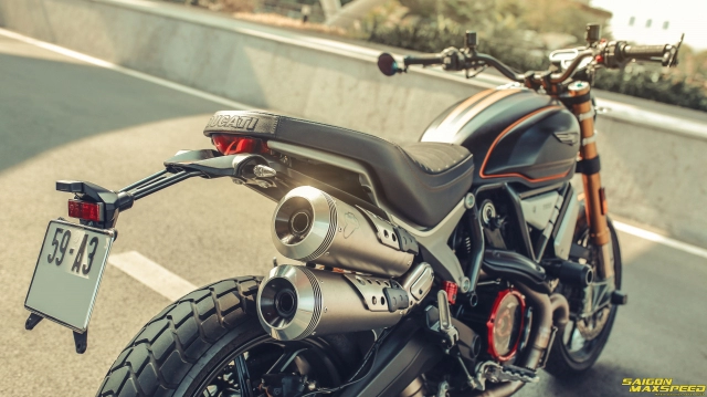 Ducati scrambler 1100 sport độ - vẻ đẹp thanh lịch đầy ấp công nghệ trên đường phố việt