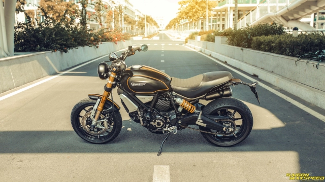 Ducati scrambler 1100 sport độ - vẻ đẹp thanh lịch đầy ấp công nghệ trên đường phố việt