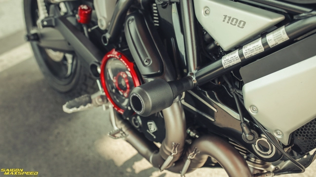 Ducati scrambler 1100 sport độ - vẻ đẹp thanh lịch đầy ấp công nghệ trên đường phố việt