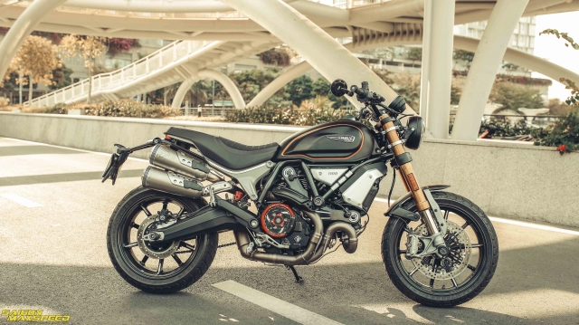 Ducati scrambler 1100 sport độ - vẻ đẹp thanh lịch đầy ấp công nghệ trên đường phố việt