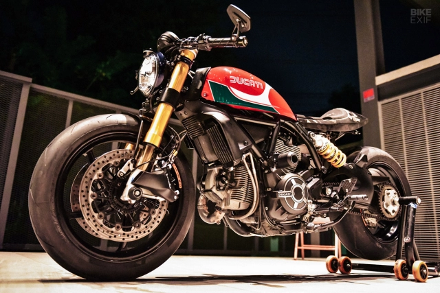 Ducati scrambler độ ấn tượng từ nhà thiết kế honda r 