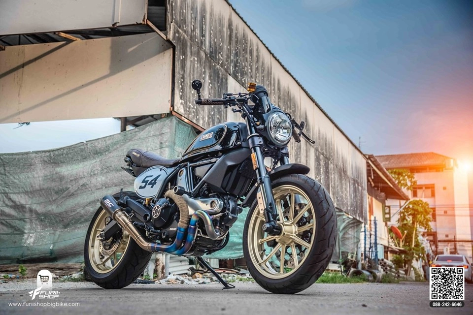 Ducati scrambler độ bề thế trong diện mạo cách tân