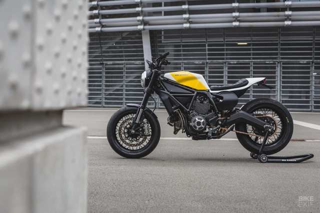 Ducati scrambler độ theo chủ đề tự do đậm chất racing